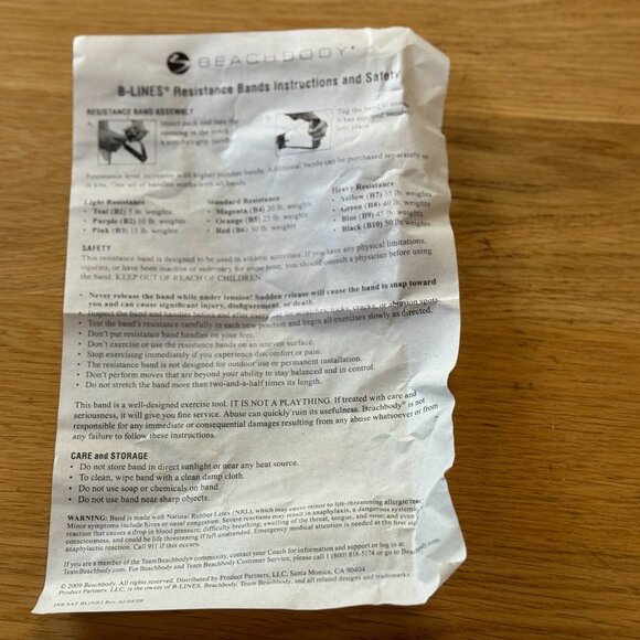 P90X Beachbody 12 DVD Workout Program w/Resistance Band & Nutrition Plan (2009) - Picture 12 of 13